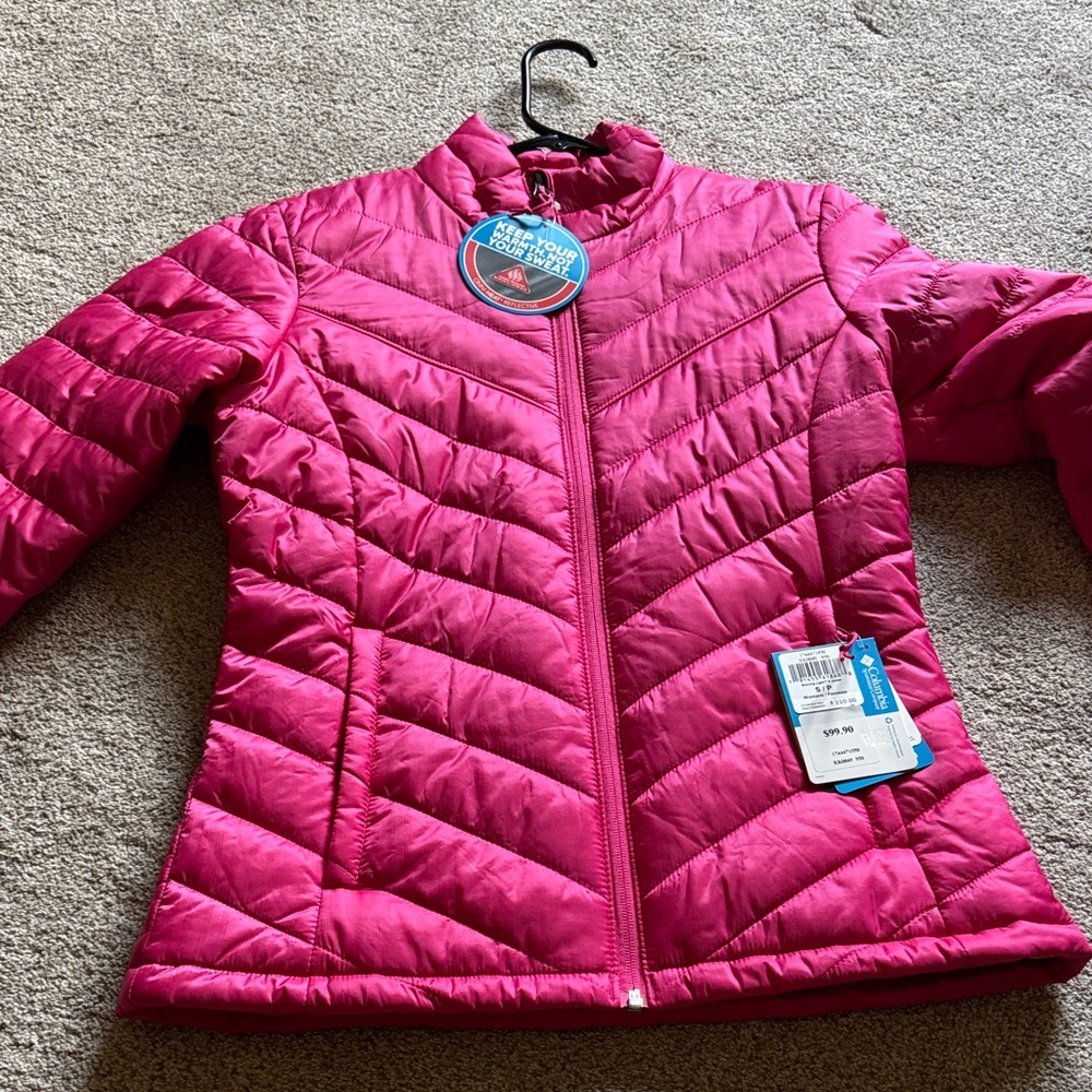 Womens Omni-Heat Packable Jacket - Pink